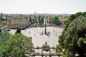 Piazza del Popolo Piazza del Popolo in Rom