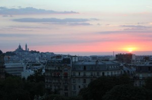 sonnenuntergang Sonnenuntergang in Paris