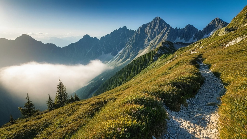 Wandern im Nationalpark Hohe Tatra