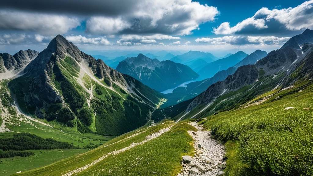 Photo Wandern im Nationalpark Hohe Tatra
