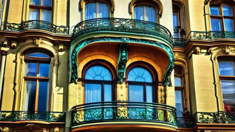 Photo Art Nouveau architecture